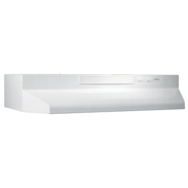 Broan-NuTone Hotte de Cuisinière Convertible sous Armoire, 36 Pouces, 230 CFM Max, Blanc