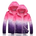 thumbnail image 4 of Unisex Sun Protection Jacket UPF 50+ Sun Protection Hooded SPF UV Jacket Hiking Fishing Shirt Long Sleeve Full Zip, 4 of 8