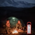 thumbnail image 1 of Xuyuer Portable LED Camping Lantern Rechargeable Tent Light with Handle for Outdoor, Red,Travel Essentials For CampingLightweight Gear For BackpackingSummer Camping Supplies List, 1 of 8