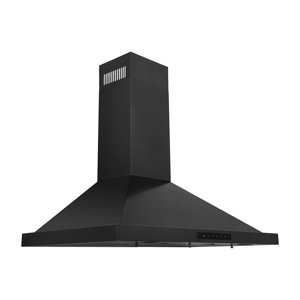 ZLINE BSKBN-30 30 Hotte murale en acier inoxydable noir de pouce