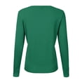thumbnail image 4 of Cardigan à Col Rond pour Femmes, Mode Durable, Tricoté, Manches Longues, Grandes Tailles, Coupe Ample, Couleur Unie, Veste Chandail Courte, Cardigan - Hontri, 4 of 4