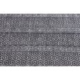 thumbnail image 2 of Casavani Handmade Cotton Rug Hallway Stair Runner Rug Black Area Kilim 6x12 feet, 2 of 5