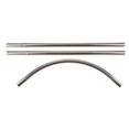 thumbnail image 4 of GROWTH TANK Tringle de Rideau de Douche Extensible Poteau 17-24 Pouces Rail Tringle Barre Combinaison Simple L, 4 of 9