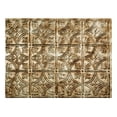 thumbnail image 3 of FASÄDE Traditional Style 1 Decorative Vinyl Backsplash 15 sq ft Kit in Bermuda Bronze, 3 of 6