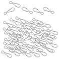 thumbnail image 1 of jinwen 100Pcs Stainless Steel Clasp Snap Hook Buckle Key Chain Lanyard Clip 20mm 20mm, 1 of 8