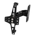 thumbnail image 3 of Motorcycle License Plate Holder, Motorcycle License Plate Holder Bracket, Adjustable Telescopic Aluminum Alloy with LED Light, 3 of 7