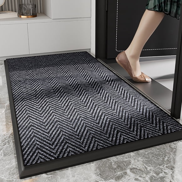 YATLTE Door Mat Indoor, Non-Slip Washable Doormats Entrance Mat, Dirt Resistant and Absorbent Welcome Mat, Profile Floor Mats for Front Back Door and Entryway