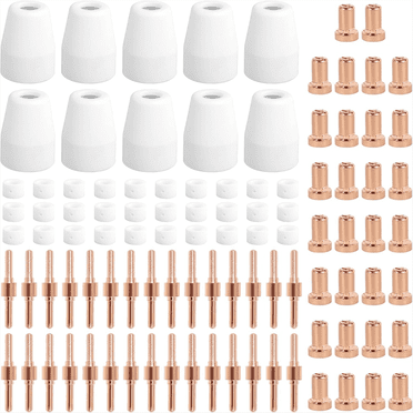 100PCS PT-31 Plasma Cutter Tips Fits CUT-45 CUT-50 CT-312 MIG205MP, Plasma Cutter Consumables with Plasma Cutter Torch,1set * arc captain plasma cutter