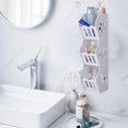 thumbnail image 2 of SLYNSHome Hanging Baskets for Bathroom,Wall Mount 3 Tier Storage Basket Plastic Shelves Rack for Kitchen Storage & Organization, 2 of 6