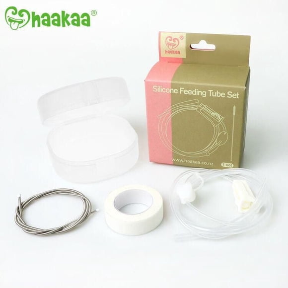 Haakaa Silicone Feeding Tube Set |  Age 0-12 Months