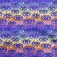 thumbnail image 1 of oneOone Cotton Poplin Royal Blue Fabric Conversational Eye Sewing Material Print Fabric By The Yard 42 Inch Wide, 1 of 4