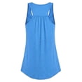 thumbnail image 4 of Pisexur Robe de Maternité Unie pour Femmes à Encolure Dégagée Sans Manches, Robe d'Allaitement, Vêtements d'Allaitement, Jupe de Maternité, Robe d'Été Fluide Évasée, 4 of 4