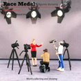 thumbnail image 3 of 1:64 Hand Painted Model People Figure Diorama Scenery Hostess 1/64 ho Blue, 3 of 9