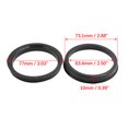 thumbnail image 3 of Unique Bargains 4pcs Plastic Hub Centric Rings Wheel Bore Center 73.1 to 56.6mm, 3 of 5