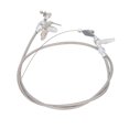 thumbnail image 2 of Car Kickdown Cable,  Operation Throttle Wire Stainless Steel Durable 158cm Length  For 727 Transmissions, 2 of 8