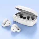 Haut-parleurs Bluetooth Wireless, casques sans fil Bluetooth, écouteurs sans fil casque Bluetooth avec écran LED Construit dans Mic, casque Bluetooth pour l'entraînement de jeux, casque sans fil bluetooth
