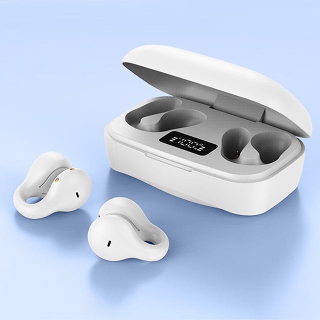 Haut-parleurs Bluetooth Sans Fil, Écouteurs Sans Fil Bluetooth, Écouteurs Sans Fil Bluetooth avec Écran Led et Micro Intégré, Casque Bluetooth pour l'Entraînement, le Jeu et la Course, Écouteurs Sans Fil Bluetooth