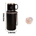 thumbnail image 3 of Birdeem 600Ml Stainless Steel Tea Infuser Mug – 316 Grade, Tea-Water Separation, Large Capacity for Home/Office/Travel, 3 of 6
