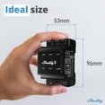 thumbnail image 3 of Shelly Pro 3 | Wi-Fi & LAN, 3-Channel Smart Relay | Home & Facility Automation | Compatible with Alexa & Google Home | iOS Android App | Lights Autom, 3 of 7