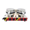 thumbnail image 1 of PreAsion Machine Commerciale Électrique pour Cornets de Crème Glacée Gaufrier Électrique Fer Double Boulanger, 1 of 10
