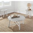 thumbnail image 5 of Steve Silver Table d'Appoint en Bois Blanc Albâtre Vieilli Paisley, 5 of 5