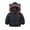 Black, variant on Toddler Girls Clothes Toddler Baby Boys Girls Autumn Winter Fleece Padded Jacket Hooded Zip Jacket Coat Toddler Boys Clothes Toddler Winter Coat Baby Winter Clothes Girls Fleece Jacket