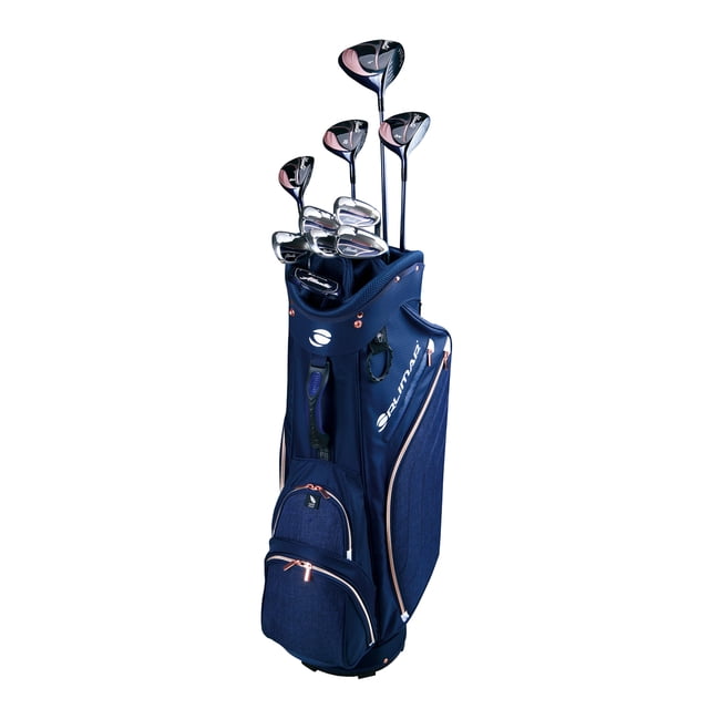 Orlimar Golf pour Femmes à Gauche Allante Ensemble Premium avec Sac à Support, Graphite Lady