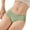 Green, variant on EGNMCR Women's Cotton Underwear, High Waist Breathable Briefs, Soft Underpants Women's Lace Low Rise Comfortable Breathable Pregnancy Plus Size Briefs Women's Briefs Women Nylon Briefs