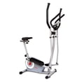 thumbnail image 1 of Sunny Health & Fitness Essential Interactive Series Seated Elliptical Trainer - Gray - SF-E322004, 1 of 9