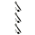 thumbnail image 4 of Ruiboury Brosse de Club de Golf Portable à Main Remplacement Brosses à Chaussures Double Face Gris avec Couvercle 3ensemble, 4 of 6