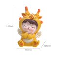 thumbnail image 3 of TIMIFIS Vehicle Decorations Car Mounted Year Car Center Console Decoration Cute Shaking Head Tabletop Decoration Beautiful Meaning for The Year of The Car Accessories, 3 of 6