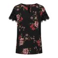 thumbnail image 2 of Birdeem Womens Summer Printed Short-Sleeved Round-Neck Shirt Casual Loose Leopard Print, 2 of 6