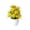 Jaune, variante sur Arrangement Floral Vert en Pot de Chrysanthèmes à 12 Têtes pour Centre de Table, Espaces de Vie à la Maison