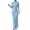 c01Blue, variant on JGGSPWM One Shoulder Long Sleeve Dress for Women Solid Color Ruched Night Out Formal Maxi Fall Wedding Guest Dresses White S