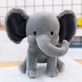 thumbnail image 3 of HILABEE 9.8 Inches Elephant Doll Stuffed Animal Toy Gift for Children's Birthdays, Grey, 3 of 9