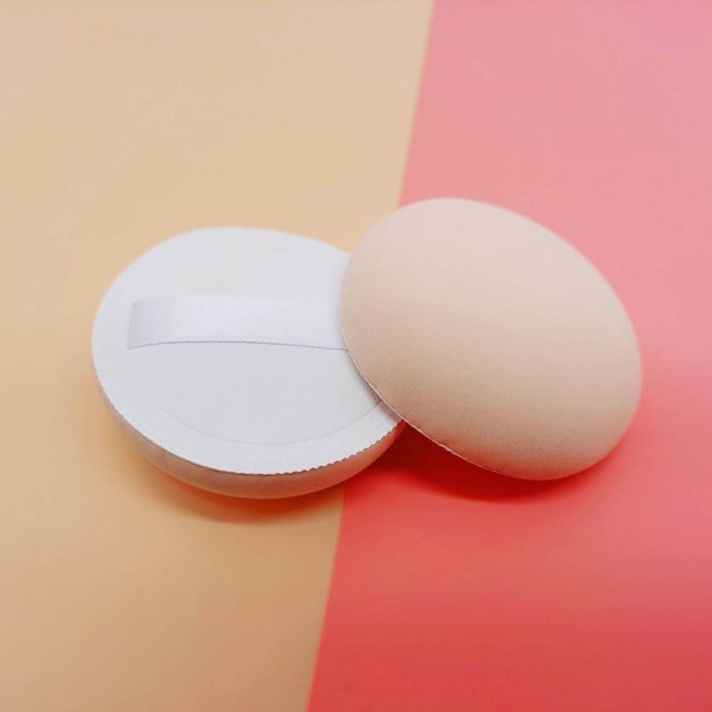 Makeup Puff Synthetic Sponge Soft Wet Dry Use Loose Powder Puff For Concealer BB CreamRound Bulk