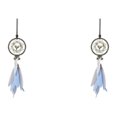 thumbnail image 2 of maskred Feather Pendants Wind Chimes For Positive Energy Lucky Meaning Durable And Practical Beautiful Blended Dream Catchers MS9191 2Set, 2 of 6