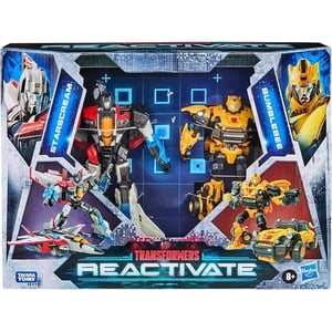Transformers Reactivate 6 Classe Deluxe de la figure d'action de pouce 2-Pack - Étoiles & Abeille