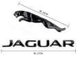 thumbnail image 2 of Auto Logo Sticker For Jaguar F-pace F-type Xf Xe Xjl Xe Xf Xjl E-pace 3.0 5.0 V6 V8 Auto Trunk Badge Lettters Emblem Car Styling, 2 of 5