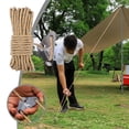 thumbnail image 1 of Dvkptbk Outdoor Windproof Rope Tent Rope Reflective Rope Canopy Rope Fixed Tied Rope Camp Adjustment Rope Thickened and Lengthened with Adjustment Buckle 5 Meters Fixed Rope on Clearance, 1 of 6