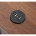 thumbnail image 4 of Mainstays 2 Drawers Computer Desk with USB Charger for Teen Adult, 39.4' Study Writing Table, Walnut Canyon Finish., 4 of 5