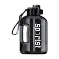 thumbnail image 2 of Gobelet d'Eau Grande Capacité, Bouteille d'Eau Transparente avec Poignée, Bouteille d'Eau d'Un Gallon avec Paille, Bouteilles d'Eau Sport Étanches, Grandes Cruches d'Eau Portatives, Contenant d'Un Gallon Réutilisable pour le Gym, la Randonnée en Plein Air, 2 of 8