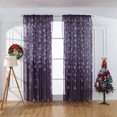 thumbnail image 2 of WIFKLSIIPG 1PCS Christmas Snowflake Curtain Tulle Window Treatment Voile Drape Valance, 2 of 6