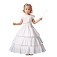 thumbnail image 1 of BEAUTELICATE Jupon pour Filles 100 % Coton Crinoline pour Enfants Robe Fleurie, 1 of 4
