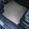 thumbnail image 2 of FH Group Heavy Duty Floor Mats All Weather Semi Custom Oversized Trim to Fit For Auto Car SUV Truck 3 Color Options, 2 of 6