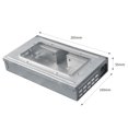 thumbnail image 2 of Live Catch Trap Clear Window Design Resuable Mice Traps for Home Kitchen Hotel Supermarket Warehouse, 2 of 7