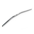 thumbnail image 2 of Krator Motorcycle Handlebar 7/8" Chrome Zero Drag Bar Style Bobber Cruiser Cafe Racer Compatible with Triumph Thunderbird Thruxton Speed TT, 2 of 4