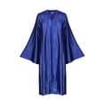 thumbnail image 1 of SXcggal Unisex Graduation Gown 2025 For Adult Size Solid Color Basic Adult Graduation Gown, 1 of 3