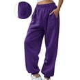 thumbnail image 2 of Pantalons de Course pour Femmes Grande Taille Pantalons de Sport Décontractés, 2 of 5