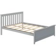 thumbnail image 4 of BEDSMART Lit Double en Bois Massif / Gris, 4 of 7